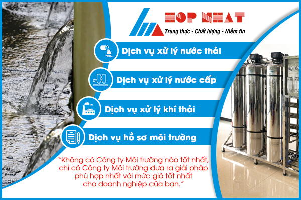 dịch vụ của công ty môi trường hợp nhất