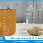 Các loại hóa chất sử dụng trong xử lý nước thải