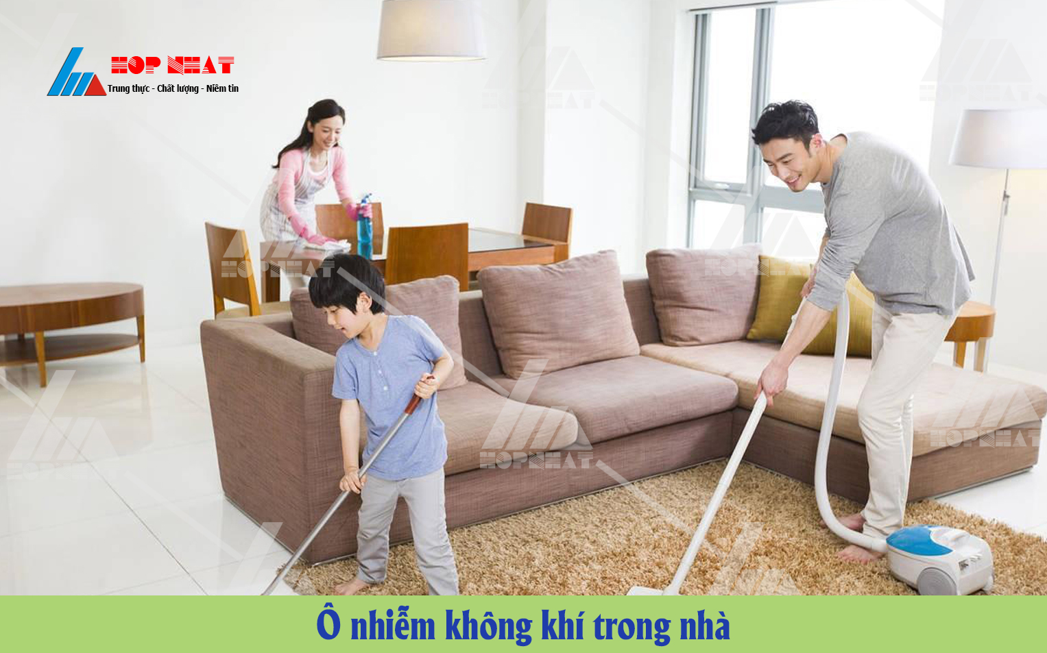  ô nhiễm không khí trong nhà