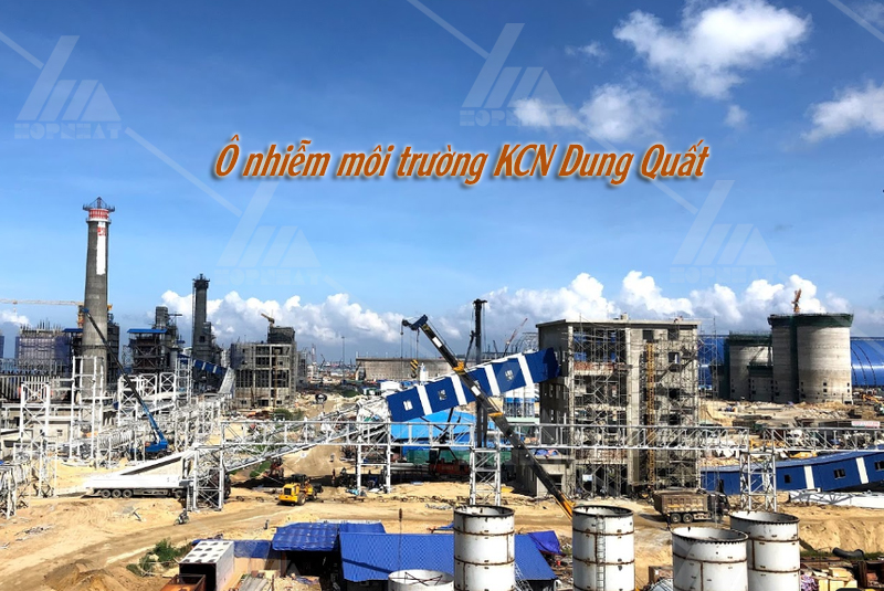 ô nhiễm môi trường KCN Dung Quất