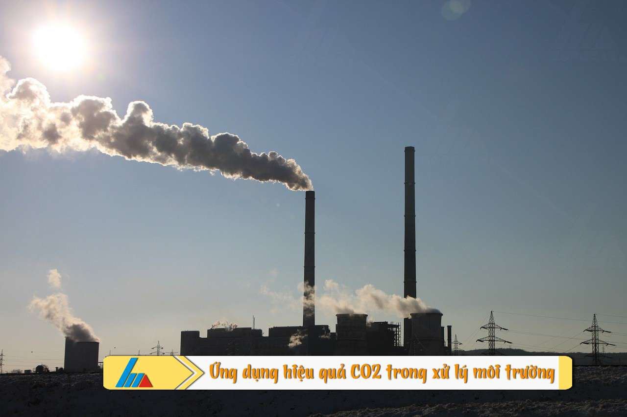 Ứng dụng hiệu quả CO2 trong xử lý môi trường