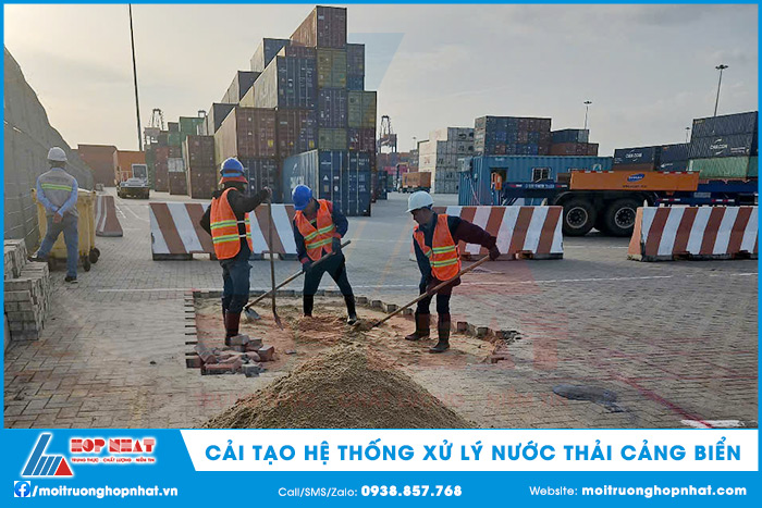 cải tạo hệ thống xử lý nước thải cảng