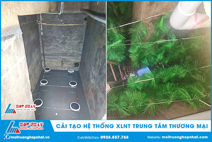 Cải tạo hệ thống xử lý nước thải trung tâm thương mại