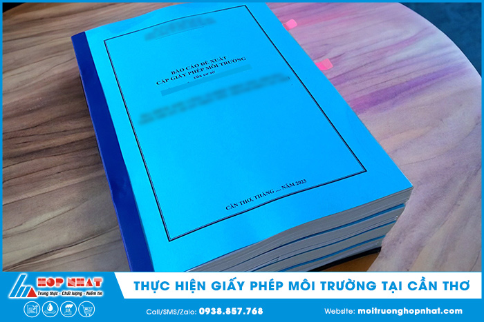 giấy phép môi trường tại cần thơ