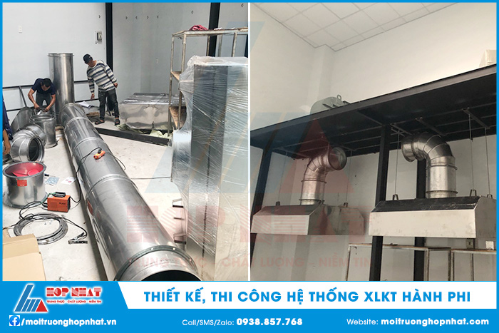 Hệ thống xử lý khí thải hành phi