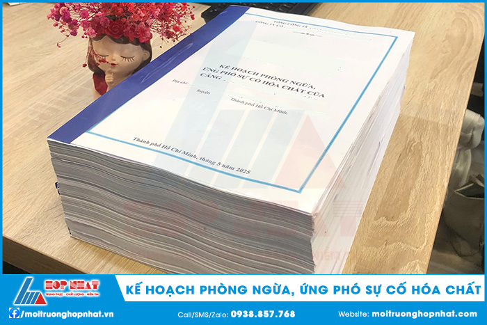 Hồ sơ kế hoạch phòng ngừa, ứng phó sự cố hóa chất