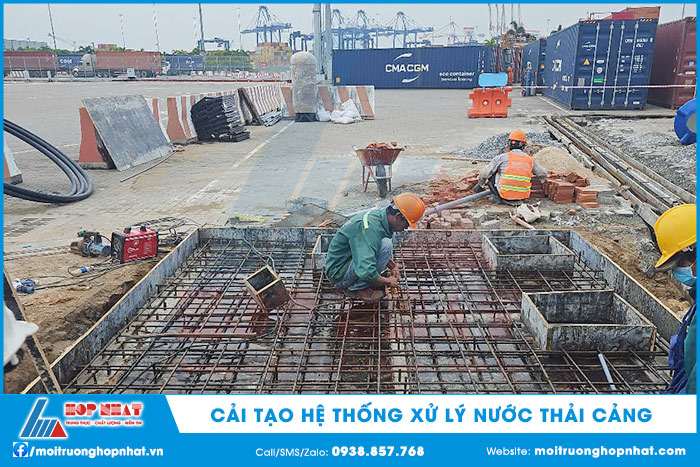 xử lý nước thải cảng biển