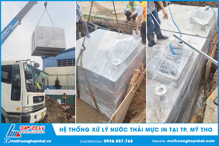Hệ thống xử lý nước thải mực in
