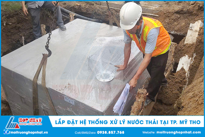 Xử lý nước thải mực in tại TP. Mỹ Tho