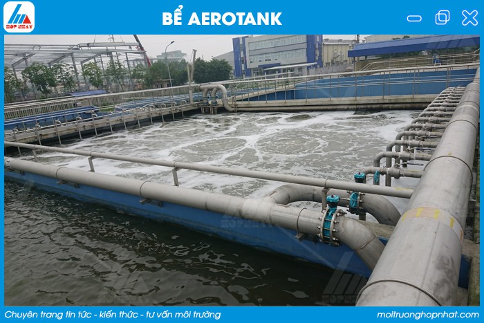 Bể aerotank xử lý nước thải