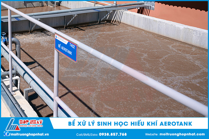 Bể xử lý sinh học hiếu khí aerotank