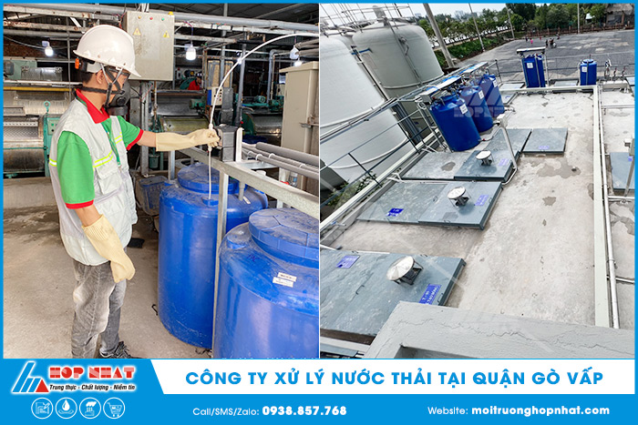 Công ty xử lý nước thải tại quận Gò Vấp