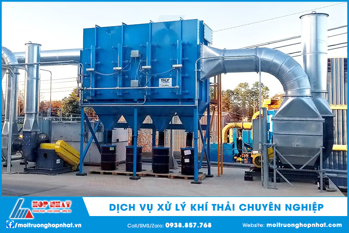 Dịch vụ xử lý khí thải chuyên nghiệp