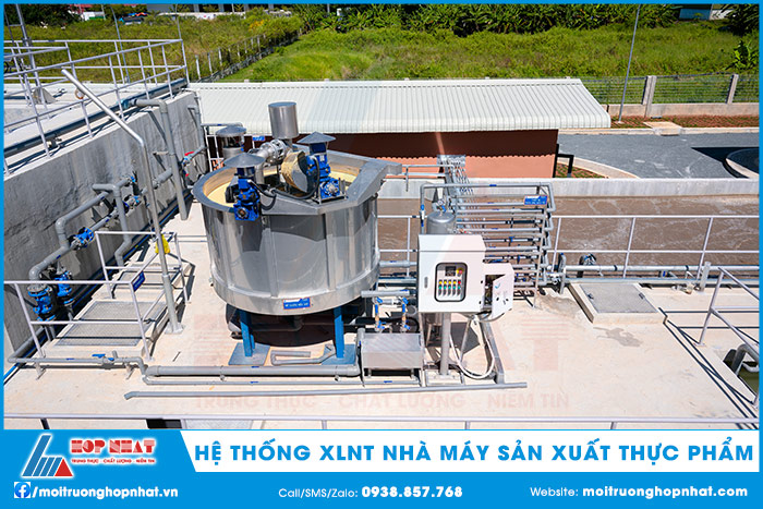 Hệ thống xử lý nước thải nhà máy sản xuất thực phẩm