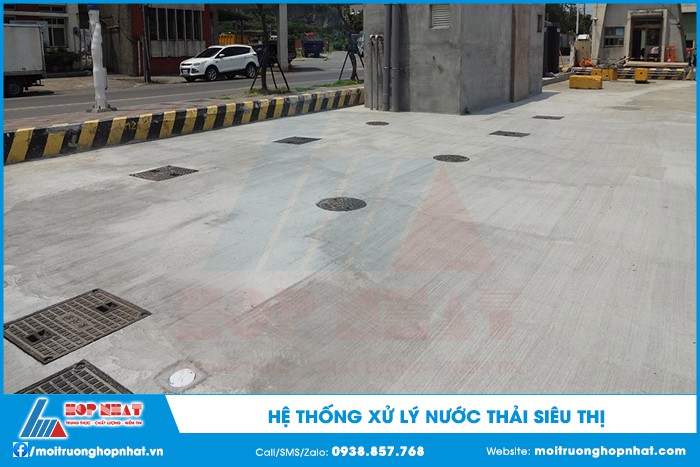 Hệ thống xử lý nước thải siêu thị