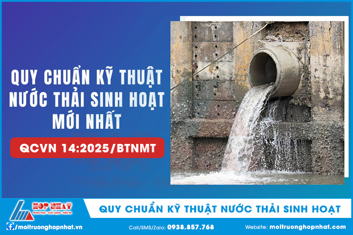 Quy chuẩn kỹ thuật nước thải sinh hoạt