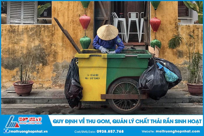 Quy định về thu gom, quản lý chất thải rắn sinh hoạt
