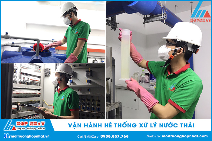 Vận hành hệ thống XLNT tại Bình Dương