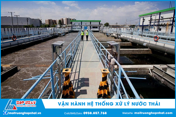 Vận hành hệ thống xử lý nước thải