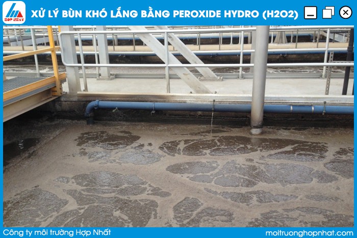 Xử lý bùn khó lắng bằng peroxide hydro (H2O2)