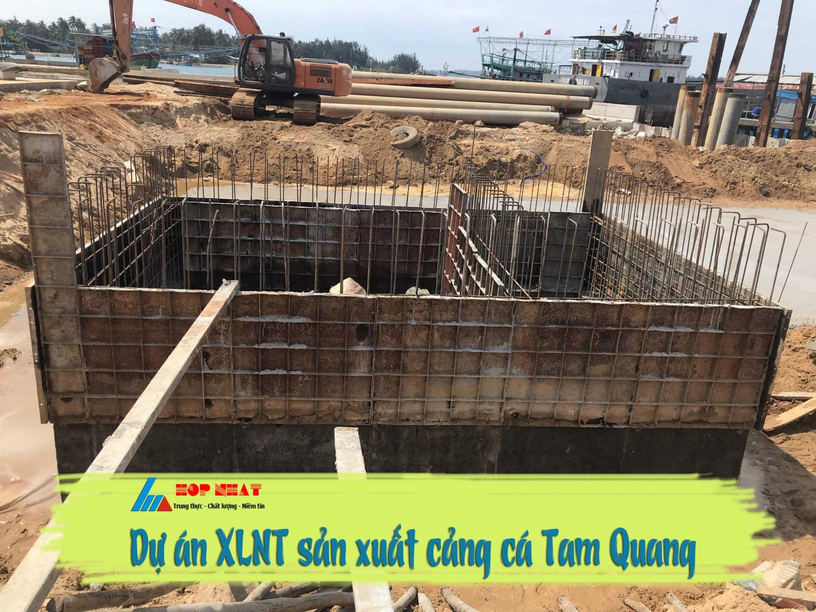 Xử lý nước thải sản xuất cảng cá Tam Quang 