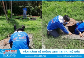 Vận hành - Bảo trì hệ thống xử lý nước thải tại TP. Thủ Đức