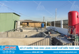 Dự án xử lý nước thải chế biến thủy sản tại Bình Thuận
