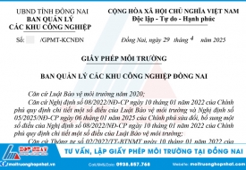 Lập Giấy Phép Môi Trường Nhà Máy Sản Xuất Thép Tại Đồng Nai