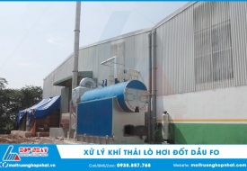 Xử lý khí thải lò hơi đốt dầu FO