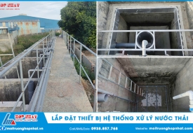 Lắp Đặt Thiết Bị Hệ Thống Xử Lý Nước Thải Khu Dân Cư Tại Bình Dương