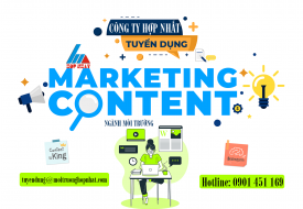 Tuyển dụng nhân viên content marketing