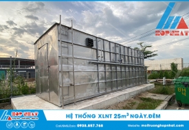 Thiết kế, thi công hệ thống xử lý nước thải sinh hoạt