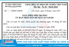 Lập Giấy Phép Môi Trường Nhà Máy Sản Xuất Thực Phẩm Tại Long An
