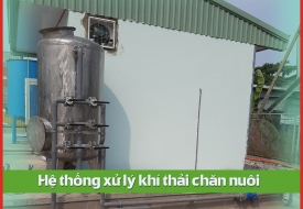 Xử lý khí thải cho các trang trại chăn nuôi
