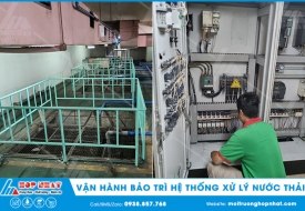 Vận hành - Bảo trì hệ thống xử lý nước thải tại quận 1, TP. HCM