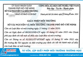 Lập Giấy Phép Môi Trường Trường Học Tại Huyện Hóc Môn, TP. HCM