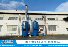 Xử lý khí thải xi mạ