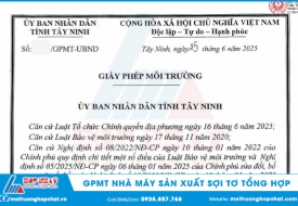 Lập Giấy Phép Môi Trường Nhà Máy Sản Xuất Sợi Tơ Tổng Hợp