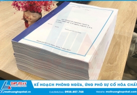 Lập Kế Hoạch Phòng Ngừa, Ứng Phó Sự Cố Hóa Chất