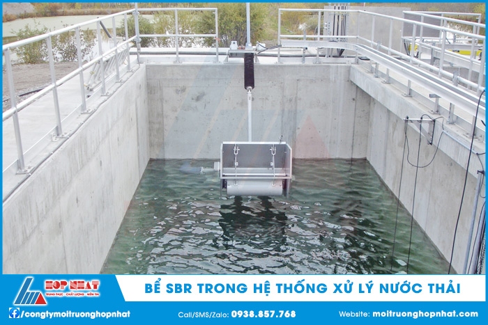 Bể SBR trong hệ thống xử lý nước thải