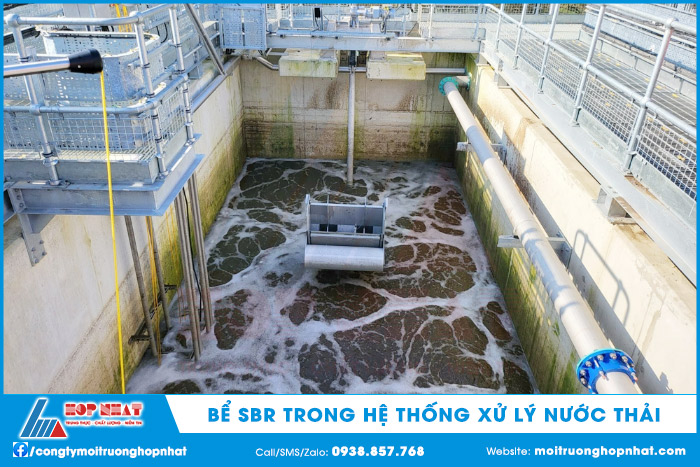 Bể SBR trong hệ thống xử lý nước thải
