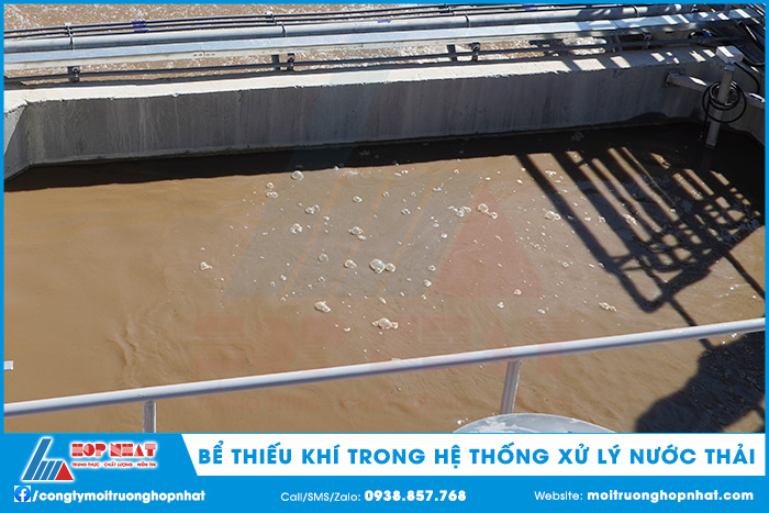 Bể thiếu khí trong hệ thống xử lý nước thải