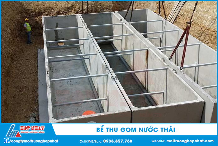 Bể thu gom nước thải