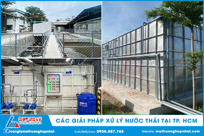 Các giải pháp xử lý nước thải tại TP.HCM