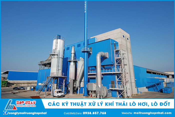 Các kỹ thuật xử lý khí thải lò hơi, lò đốt