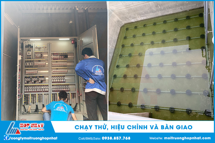 Chạy thử, hiệu chỉnh và bàn giao