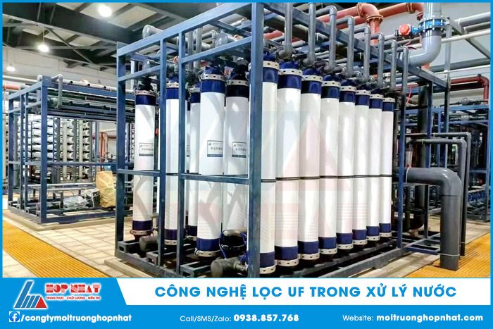 Công nghệ lọc UF trong xử lý nước và ứng dụng thực tế