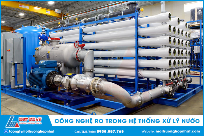 Công nghệ RO trong hệ thống xử lý nước