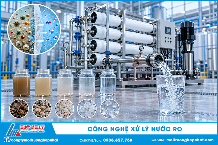 Công nghệ xử lý nước RO: Nguyên lý, cấu tạo và ứng dụng