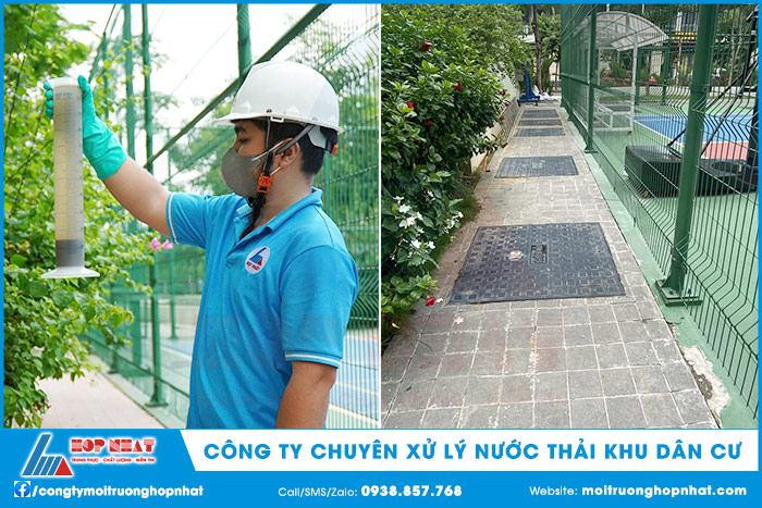 Công ty chuyên xử lý nước thải khu dân cư